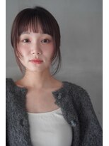 結んで可愛い顔周りカット　似合わせカットおまかせカット