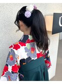 袴着付け・ヘアセット