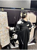 袴一式レンタル　着付け　セット