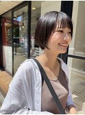 レイヤーカットシースルーバング20代30代40代大人可愛い