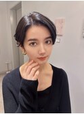 20代30代40代50代小顔◎大人クールショート