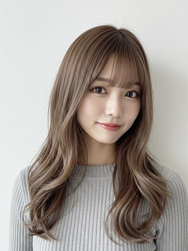 ソードリーフ ヘアーアンドスパ 鶴見店(swordlief hair&spa) 透明感グレージュカラー