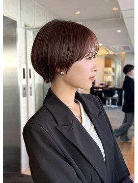 アビー(ABBEY4) ショートカットショートヘアコンパクトショートボブ丸みショート