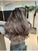 contrast balayage