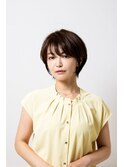【満足度No.1*感動イノアカラー】白髪ぼかし×大人ショート