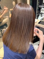 ディーエックス ウエスト(Dxxxx WEST)&nbsp;透明感グレージュカラー［韓国/顔周りカット/レイヤーカット］