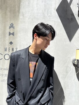 メンズココ メンズパーマ 韓国ヘア 日本橋店(MENS COCO) ニュアンスパーマ ビジネスショート