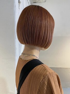 エイチ(811) 成人式ハイライトカラーマッシュショートロングヘアグレージュ