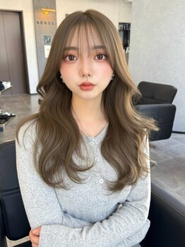 センス(SENSE.)の写真/【大通徒歩3分】《本物の可愛い》を作るカット+カラー+TR¥7650◎業界TOPクラスの高技術★
