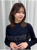 くびれレイヤー/顔まわりカット/レイヤーカット/小顔ヘア