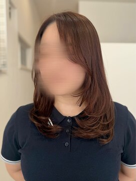 ジャミン 長嶺店(Jammin.) 巻いた時の可愛さ抜群◎レイヤーカットが映える髪に