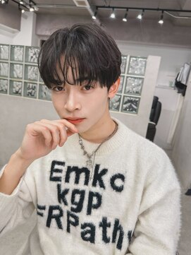 セリ 表参道(ceri) シースルーマッシュダウンパーマ韓国マッシュニュアンスパーマ