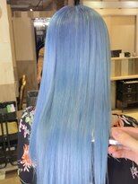 ゴリラビスケッツ(GORILLA BISCUITS)&nbsp;ペールブルー/ケアブリーチ/ダブルカラー