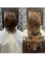 サイオン (XI-ON) プルエクステでショートからロングヘア☆