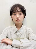 ショートボブ/ワンカール/ナチュラルショート/大人かわいい/日吉