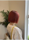 ミニボブ×アプリコットオレンジ