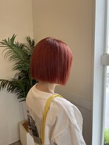 ノイ(noi)&nbsp;ミニボブ×アプリコットオレンジ
