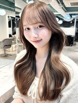 マインバイアフロートギンザ(MYNE by AFLOAT GINZA)&nbsp;レイヤーカット/ミルクティーブラウン