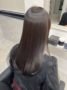 ディコ(Dico) 縮毛矯正 ブラウンカラー