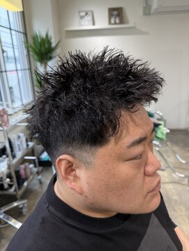 アノーテ(A'NOTE) ショート/ハイライト/レイヤー/髪質改善/メンズ/白髪ぼかし