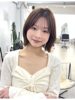 ハニー 町田(HONEY)&nbsp;ボブ/くびれヘア/切りっぱなしボブ/小顔ヘア