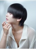 ツーブロックショート/韓国風マッシュ/フリックパーマ