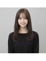 チャチャブラン(cha-cha Blanc)&nbsp;ナチュラルくびれセミロング