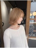 明るめミルクティー