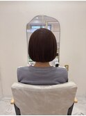 切りっぱなしボブ/韓国風ボブ