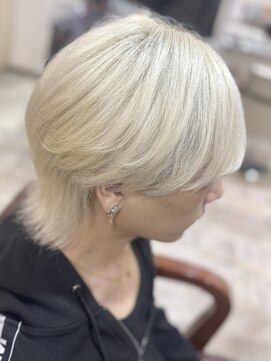 オリジンバイティアラ 横浜桜木町(ORIGIN by TIARA) 【men's style】ホワイトブロンド