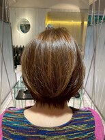 アース 常盤平店(HAIR & MAKE EARTH)&nbsp;艶感たっぷり♪大人可愛い茶髪ショート