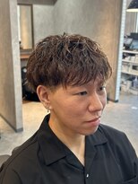 ザ クラン バイ ヘッドライト 仙台長町店(THE CLAN by HEADLIGHT) 【やり過ぎないお洒落】メンズシャドウパーマ
