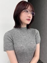 ヴィヴィー 福岡天神店(VIVIE)&nbsp;ワインレッドで多幸感盛れ♪似合わせレイヤーボブ