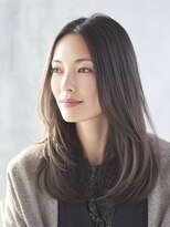 アトレ 福岡大名店(attrait)&nbsp;ロングヘアをブラウンカラーで透明感のある上質な印象に
