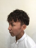 デュエルヘアー グルーミングショップ(DWELL HAIR. GROOMING SHOP) パーマ/ツーブロック×グランジスタイル