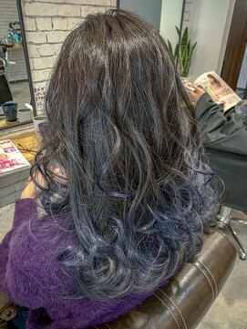 アペル(APARE) ★ネイビーブルー グラデーション★