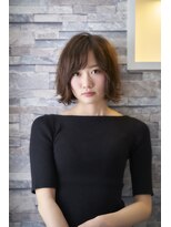 ノアエクレ 銀座(noah ecle)&nbsp;ジェンダーレス☆外はね切りっぱなしボブ♪