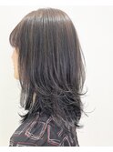 ★岡田有加★30代40代/白髪ぼかしハイライト