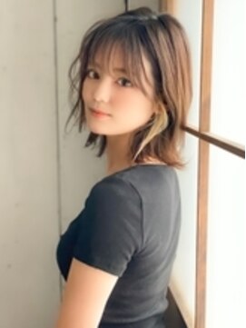 アグ ヘアー ゼッカ 大野城店(Agu hair zekka) 《Agu hair》イヤリングカラーが可愛い♪外ハネボブ