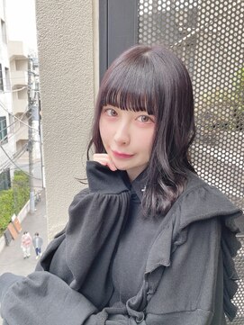 サロンドミルク 原宿(salon de MiLK) 【salon de MiLK 原宿】うるつや×ラベンダーグレージュ