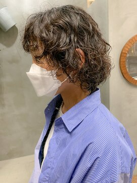 テトヘアー(teto hair) ボブウルフ、くるくるパーマ、スパイラルパーマ、ウルフボブ