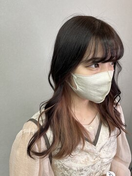 エミーバイモアムー(Emmie byMoremuu) ブリーチ1回からできるピンクベージュ
