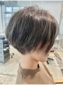【カジュアルショート×ハイライト】