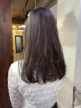 シロ(silo) 透けlavender graige