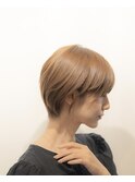 30代40代50代大人可愛いくびれショートペールショート◎代官山