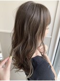 ブリーチなしで出来る透明感抜群グレージュカラー