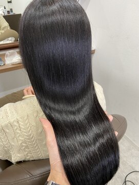 テラスヘア 新潟駅南(TERRACE hair) 【艶髪】地毛風ダメージレスカラー