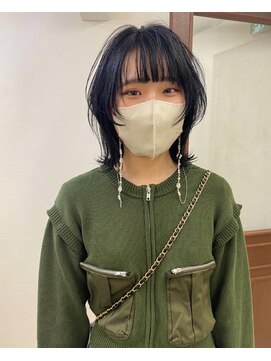 キジ(kiji) 【kiji】フェイスレイヤーウルフ＃久屋美容院＃丸の内＃髪質改善