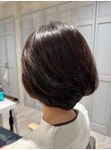 【and.S 銀座】30代40代50代大人ナチュラルレイヤーショートボブ