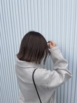 アドラーブル 松崎店(adorable)&nbsp;大人かわいい【切りっぱなしボブ】20代 30代 40代